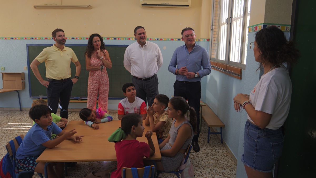 Berja participa un año más en el programa de Escuelas de Verano de la Junta
